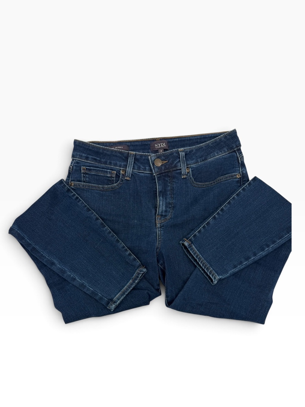 NYDJ Jeans Bundle 3 Pair Size 4 | Ami Skinny, Marilyn Straight & Bootcut - Picture 7 of 16